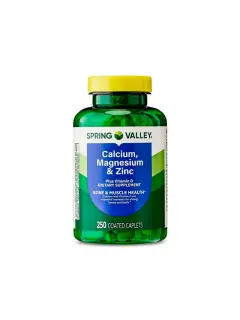 SPRING VALLEY CALCIUM, MAGNESIO ZINC