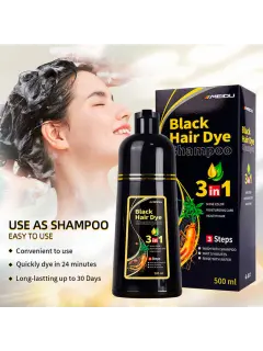 SHAMPOO HAIR DYE CUBRE CANAS.